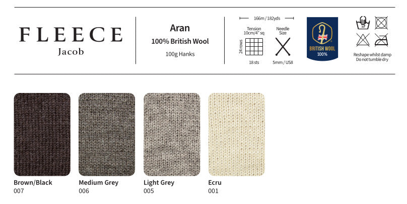 Fleece Jacob Aran