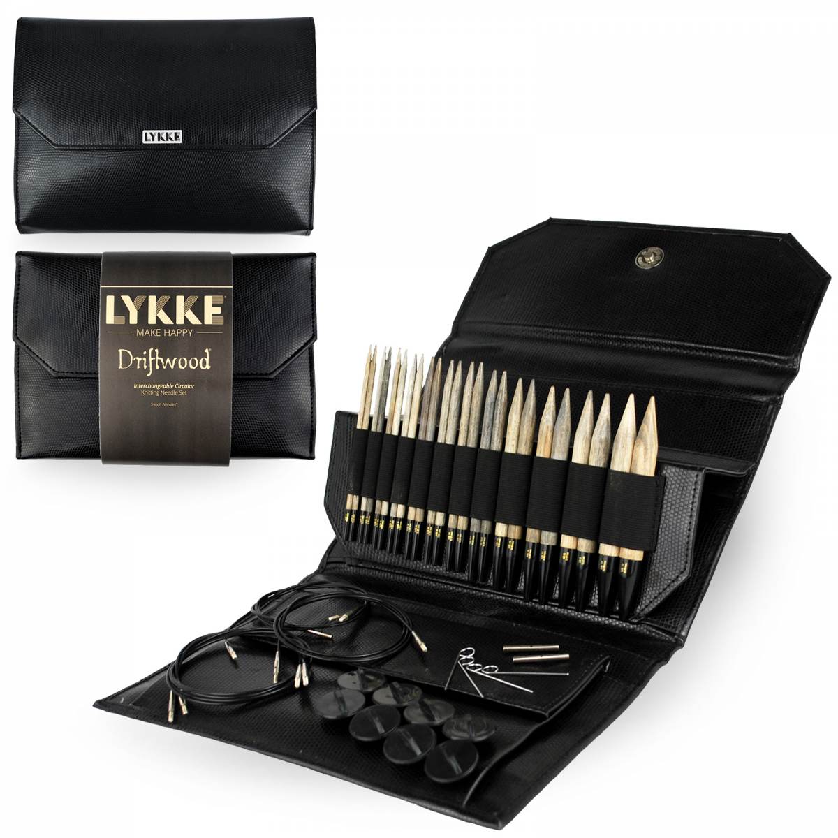 Lykke Interchangeable Knitting Needle Set