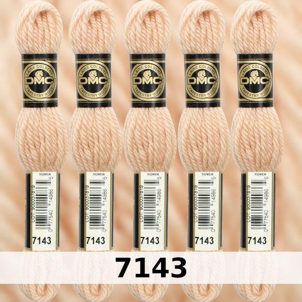 DMC Tapestry Wool 5 - Columns 17, 18, 19 and 20 on shade card