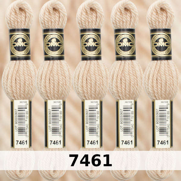 DMC Tapestry Wool 5 - Columns 17, 18, 19 and 20 on shade card