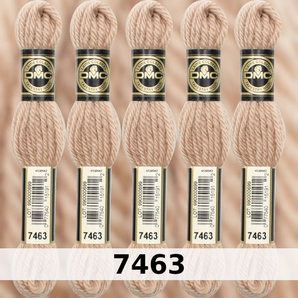 DMC Tapestry Wool 5 - Columns 17, 18, 19 and 20 on shade card