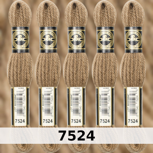 DMC Tapestry Wool 3 - columns 9, 10, 11, and 12 on shade card