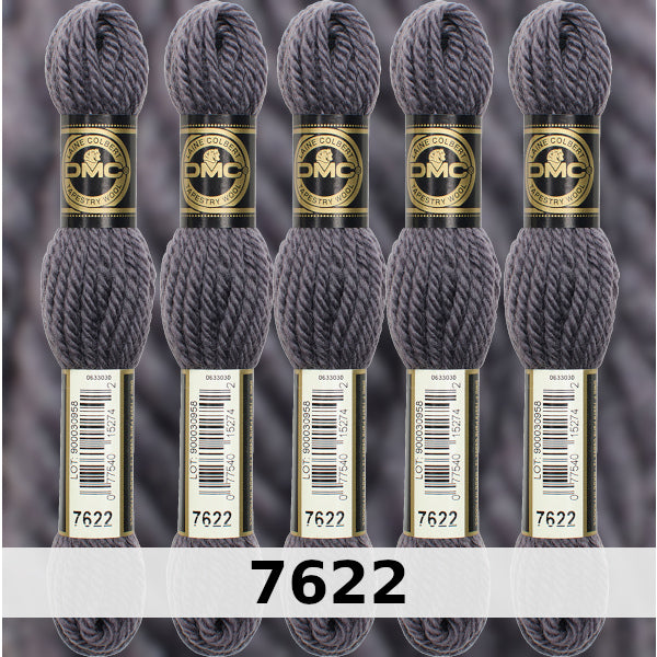 DMC Tapestry Wool 5 - Columns 17, 18, 19 and 20 on shade card