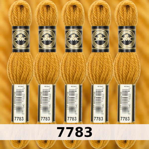 DMC Tapestry Wool 4 - Columns 13, 14, 15, and 16 on shade card