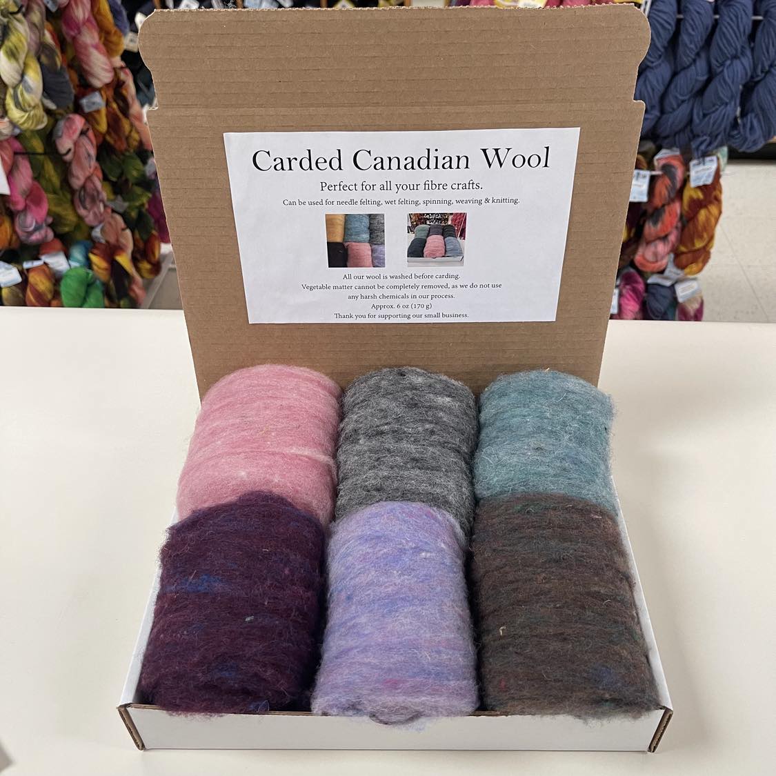 Briggs and Little Carded Wool Sampler Mystery Box