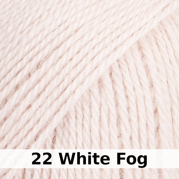 Drops Flora Uni Colour 22 White Fog