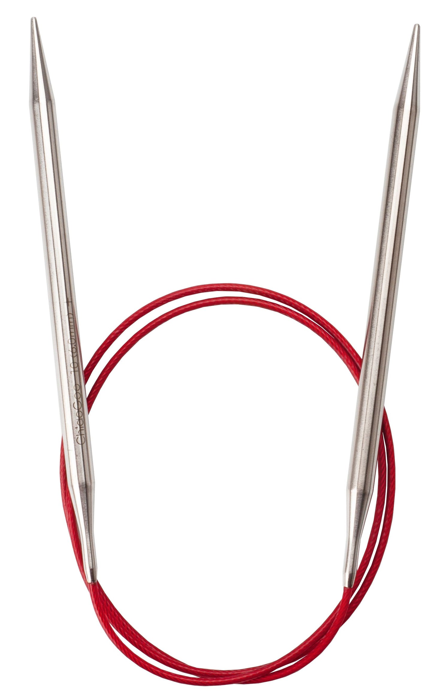ChiaoGoo Red Lace Stainless Circular Knitting Needles 16, Size 7/4.5mm