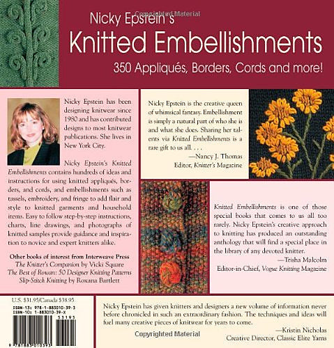 Knitted embellishments deals